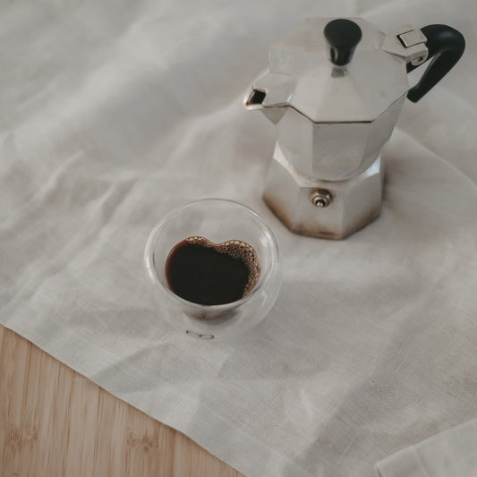 Doppelwandiges Herzglas Herz 50ml | Eulenschnitt