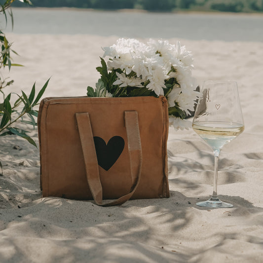 Kühltasche Herz | Eulenschnitt