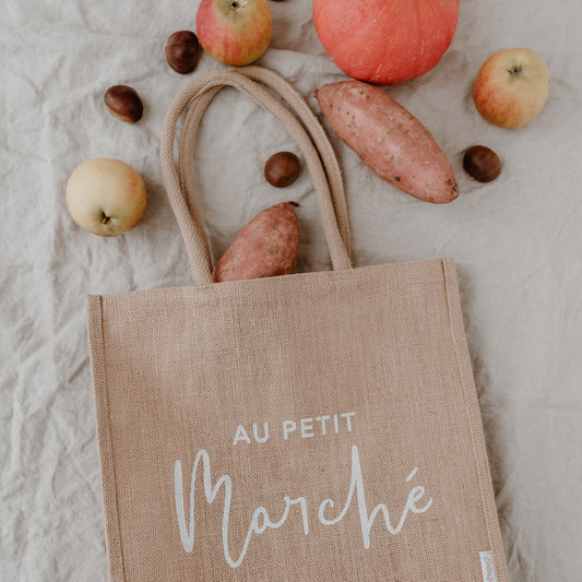 Jute Shopper au petit marché