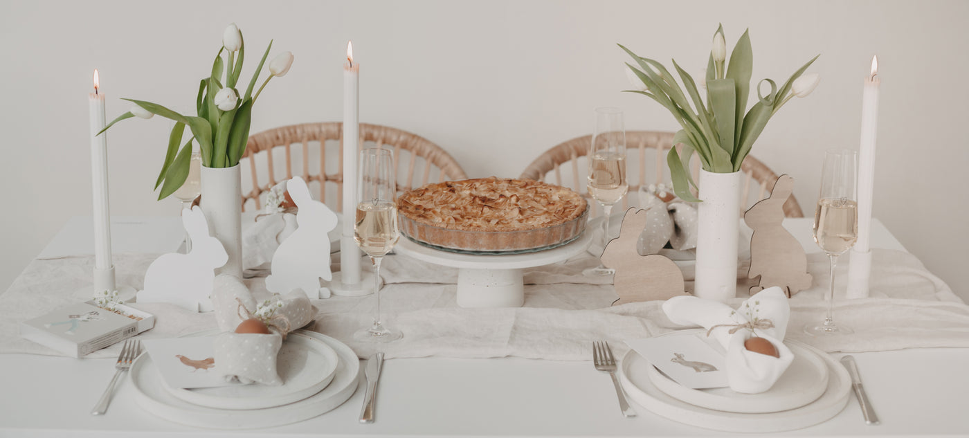 Ein Tisch voller Frühlingsgefühle