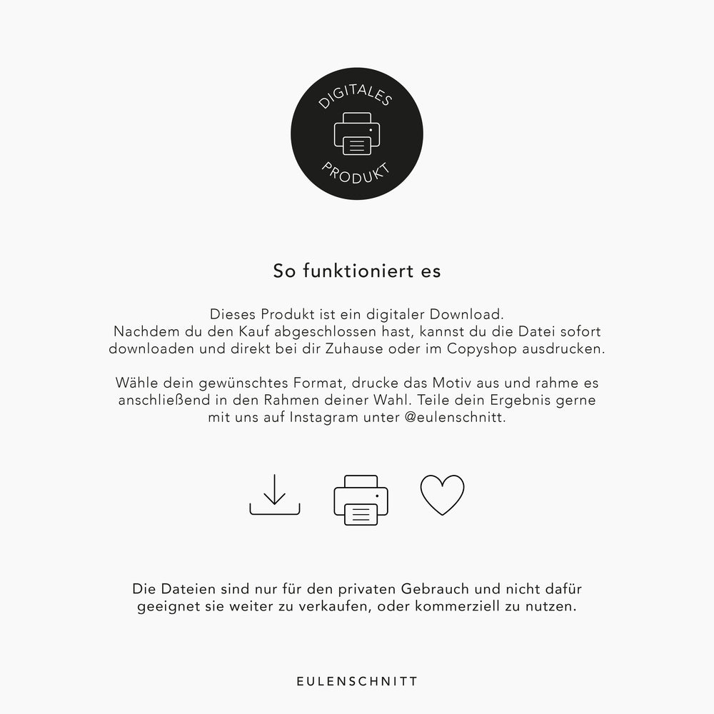 Poster Lamm zum Download