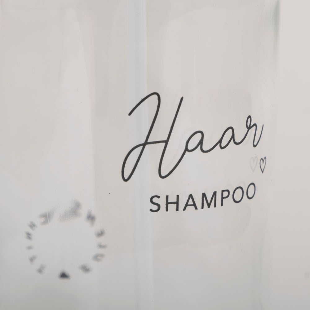 Distributeur de savon Haarshampoo transparent 500ml