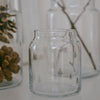 Vase aus Glas klein Tannen