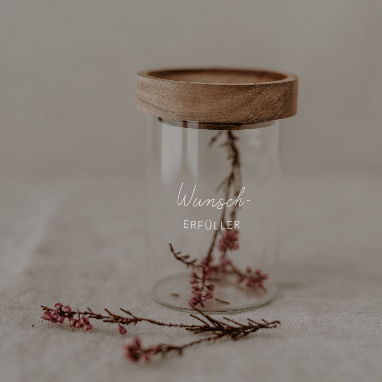 Mini Vorratsglas Wunscherfüller 9 cm | Eulenschnitt 