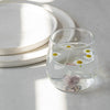 Trinkglas Herzfigur rosa im 4er Set