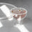 Doppelwandiges Glas Herz 100ml