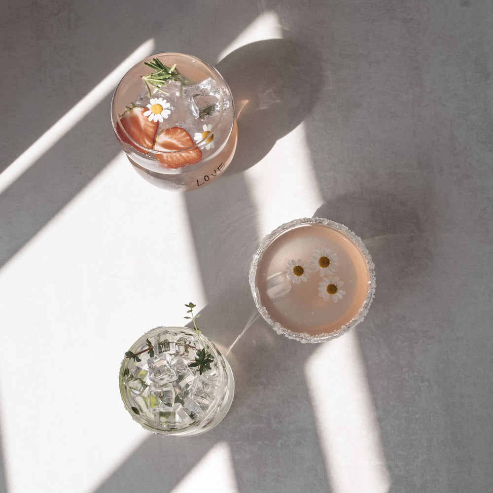 Doppelwandiges Glas Herz 100ml