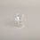Doppelwandiges Glas Herz 100ml