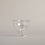 Doppelwandiges Glas Herz 100ml