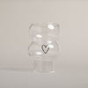 Double Bubble Glas Herz