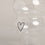 Double Bubble Glas Herz