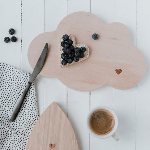 Frühstücksbrettchen Wolke