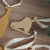 Baumschmuck Schlittschuhe von hinten | Eulenschnitt 