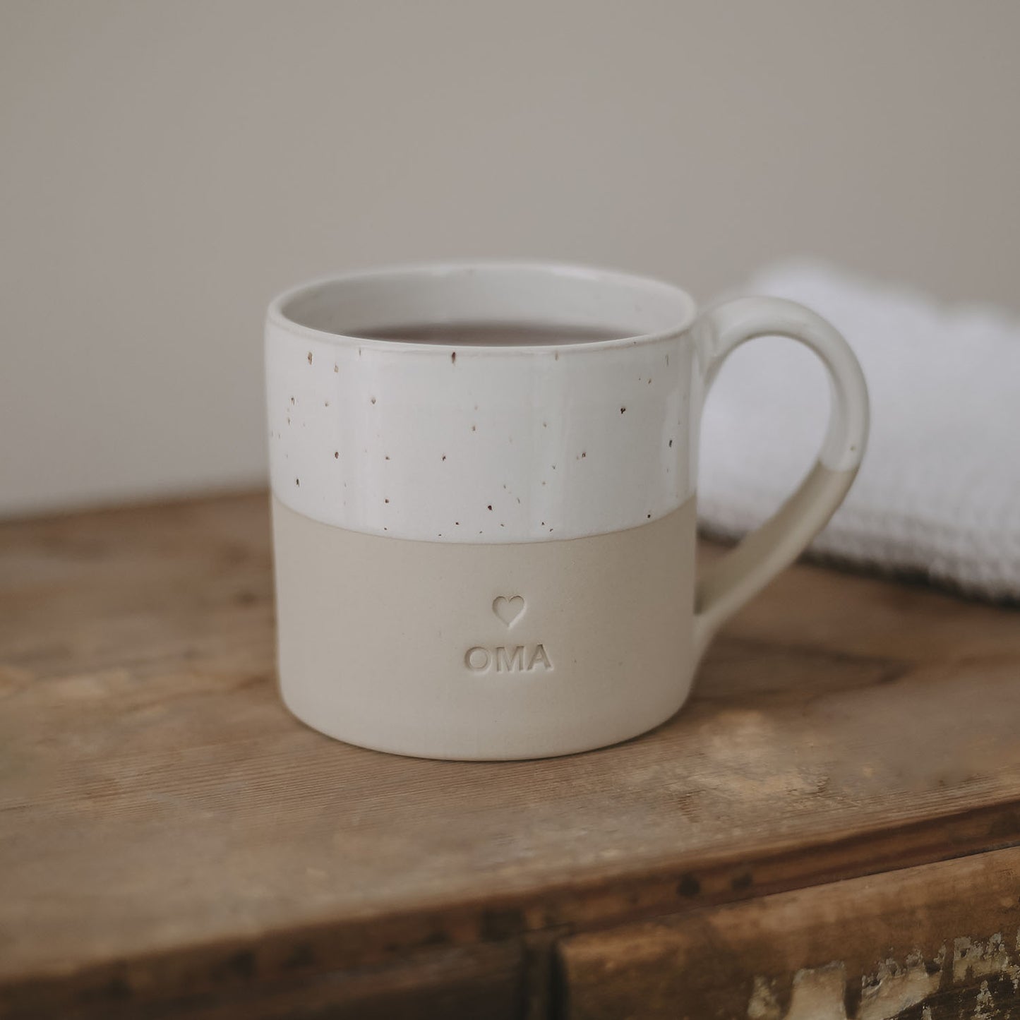 Große Tasse Oma | Eulenschnitt 