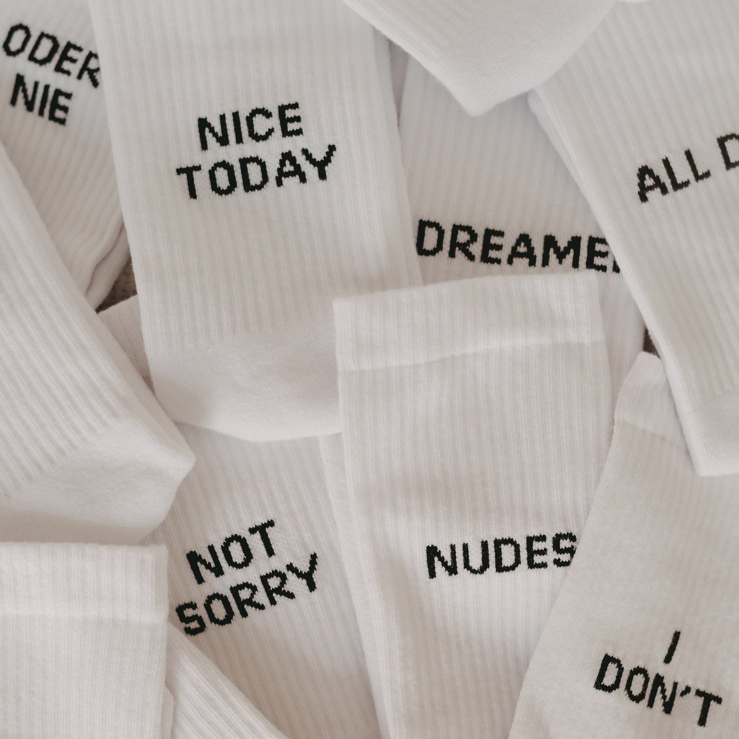Socken weiß Send nudes