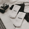 Socken weiß Send nudes