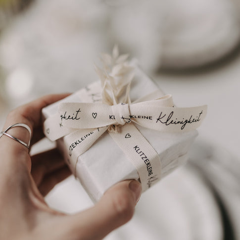 Geschenkband 5m Klitzekleine Kleinigkeit