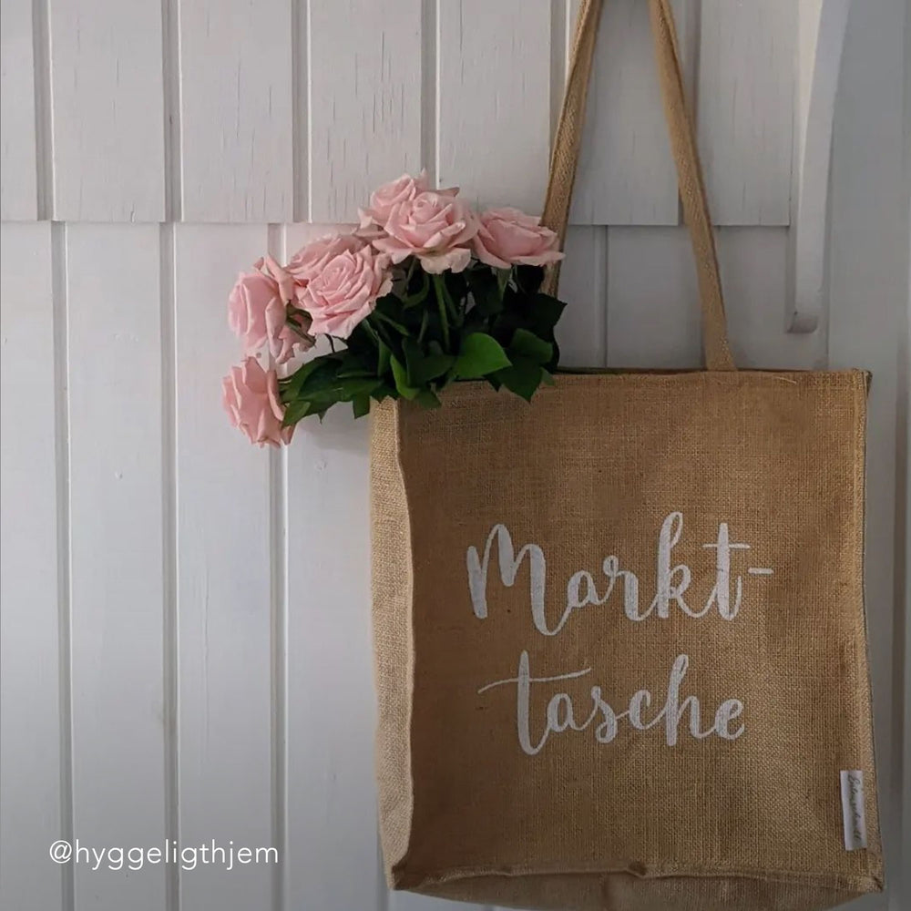 Jute Shopper Markttasche