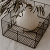 Panier en métal rectangulaire 45 x 31 cm