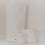 Lot de 2 sacs en papier blanc