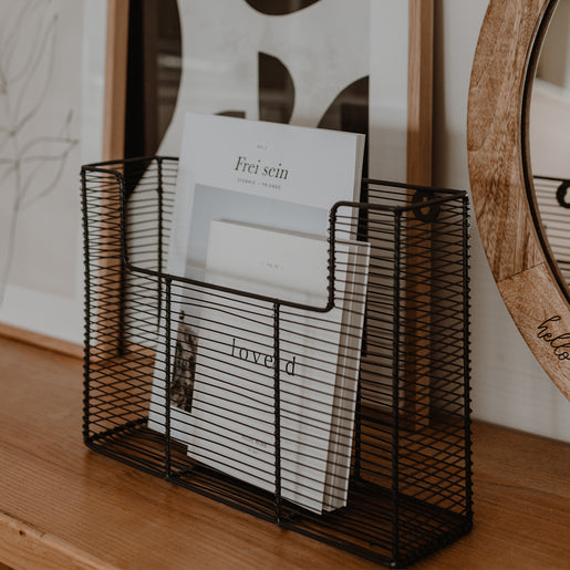 Drahthängekorb 35 x 25 cm | Eulenschnitt 