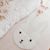Waschbarer Kinderteppich Hase