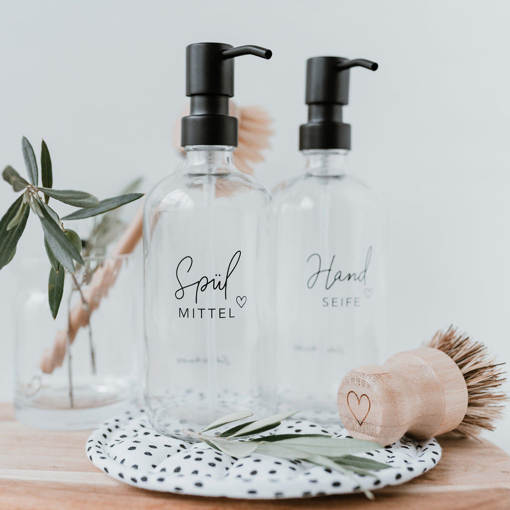 Distributeur de savon Spülmittel transparent 500ml