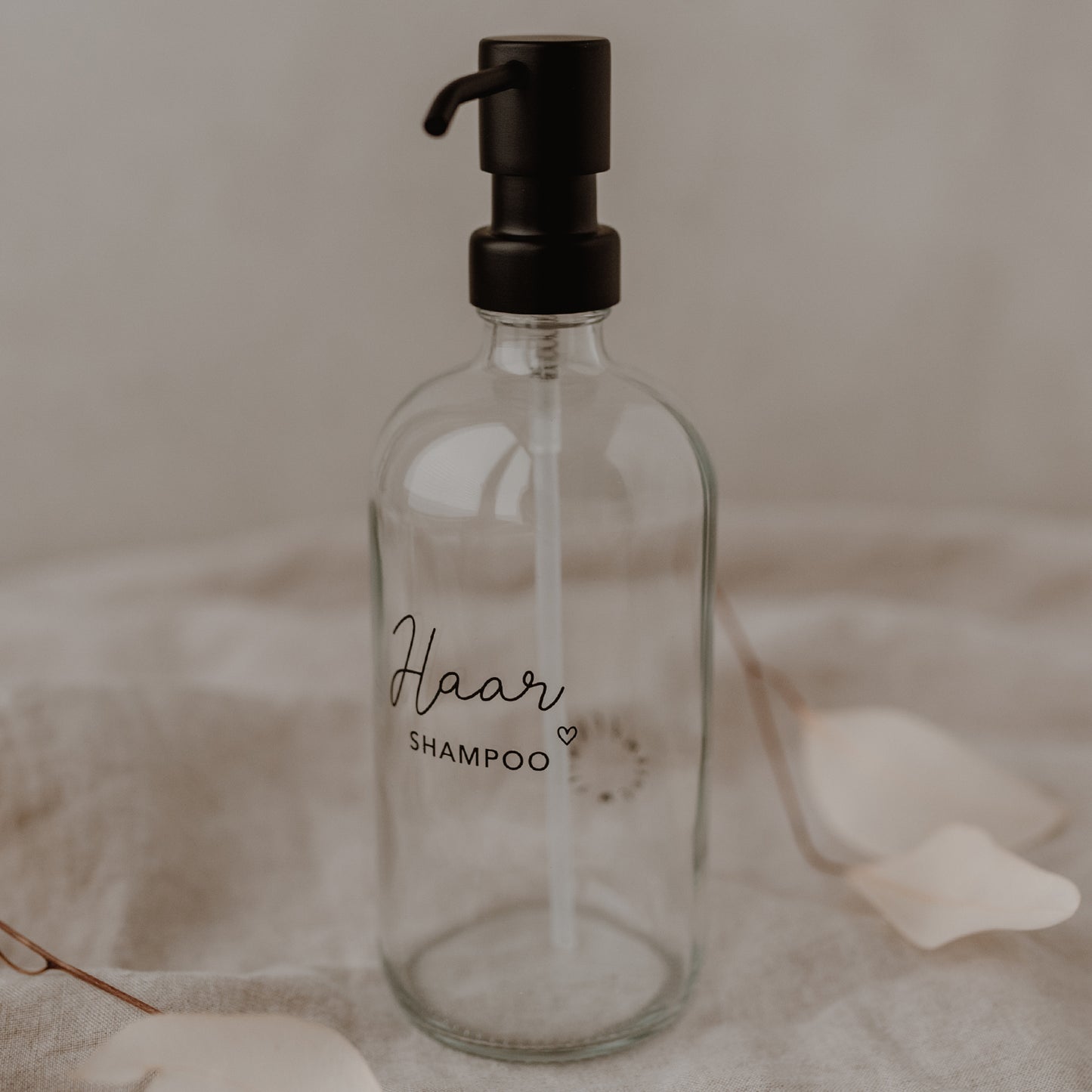 Distributeur de savon Haarshampoo transparent 500ml