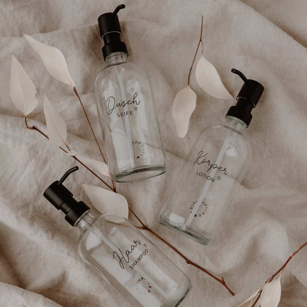 Distributeur de savon Körperlotion transparent 500ml