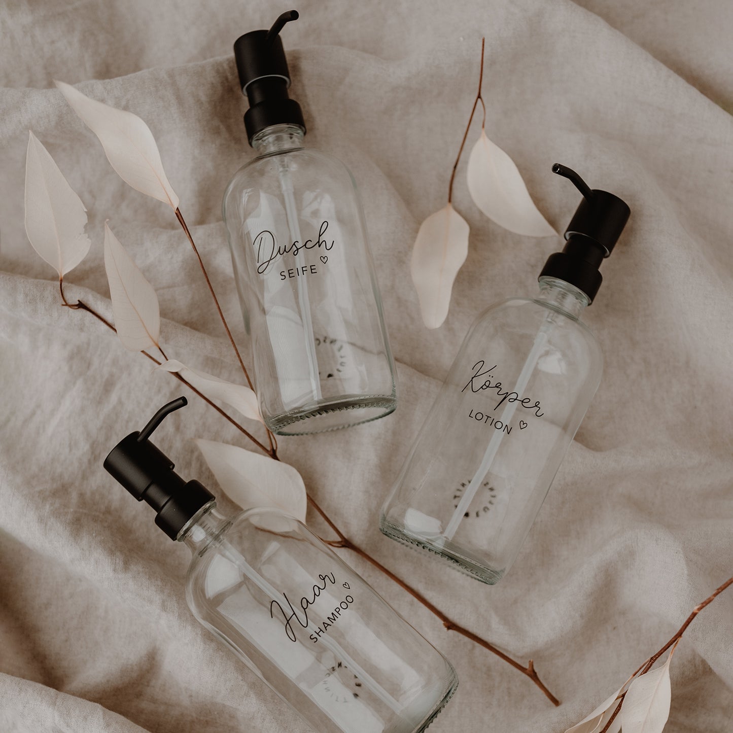 Distributeur de savon Körperlotion transparent 500ml