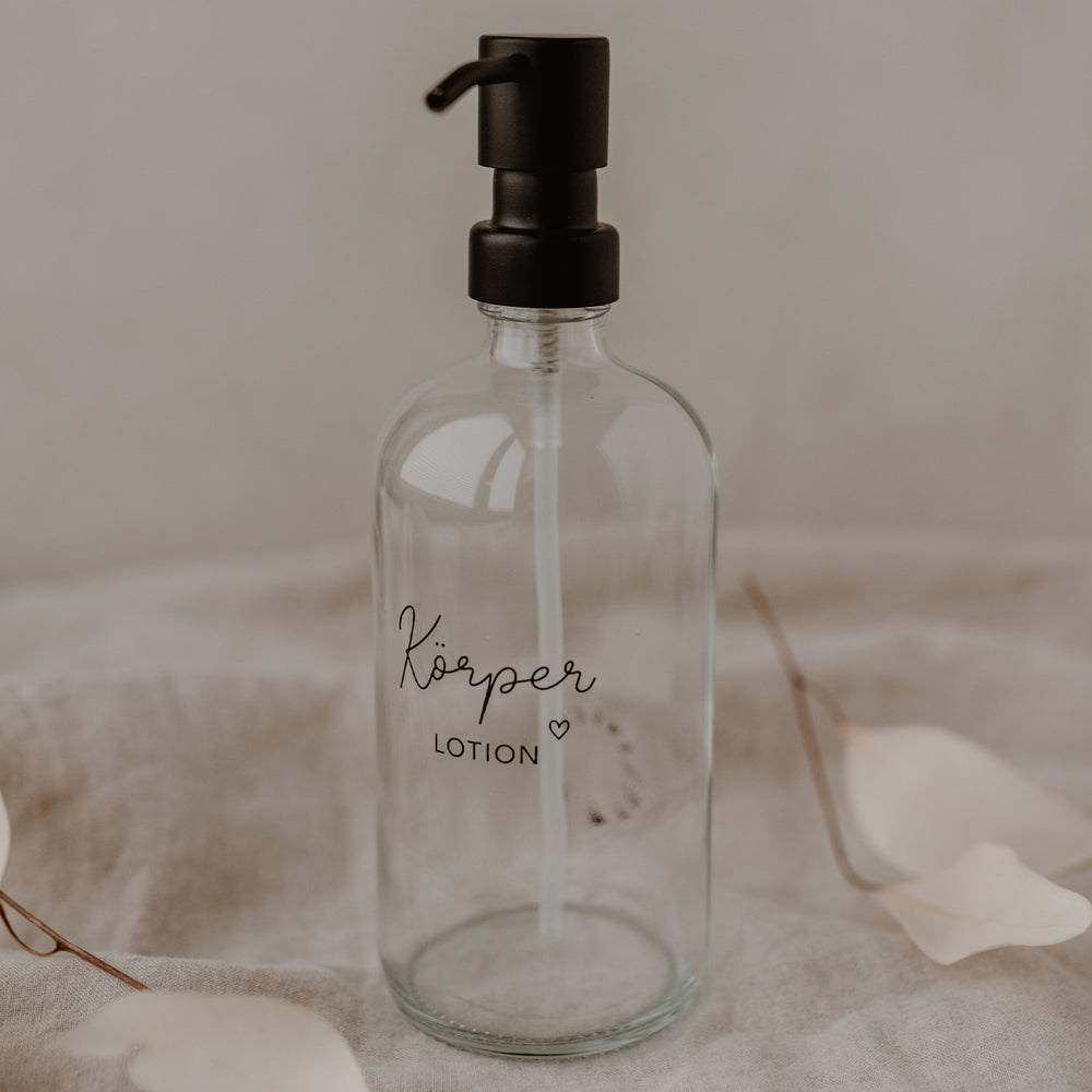 Distributeur de savon Körperlotion transparent 500ml