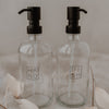 Distributeur de savon Dish transparent 500ml