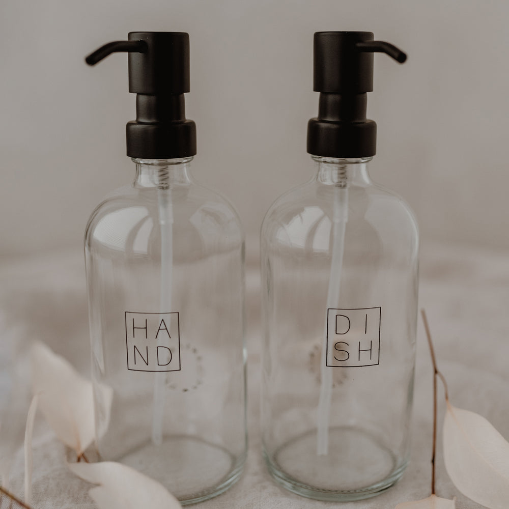 Distributeur de savon Dish transparent 500ml