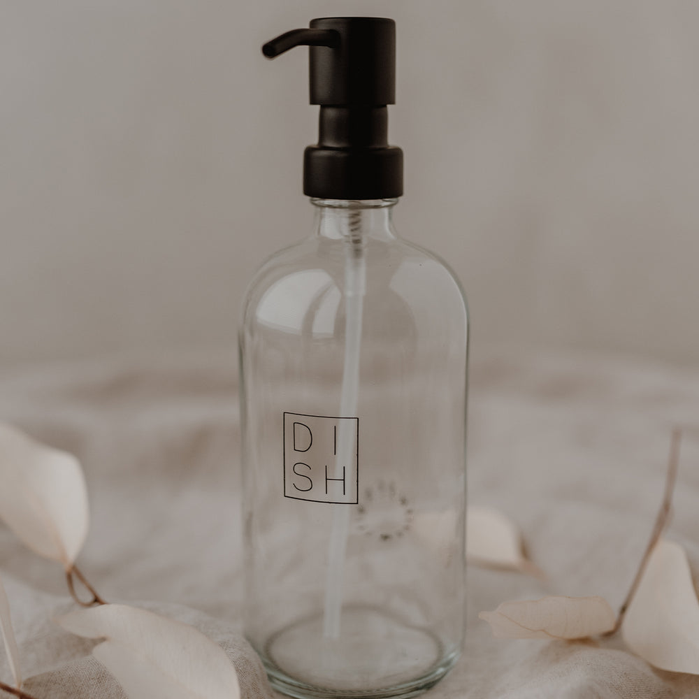 Distributeur de savon Dish transparent 500ml
