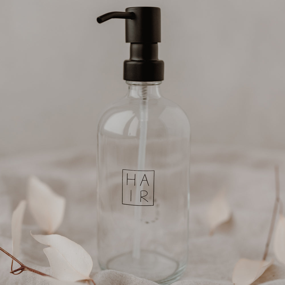 Distributeur de savon Hair transparent 500ml