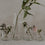 Vase aus Glas mittel Hello