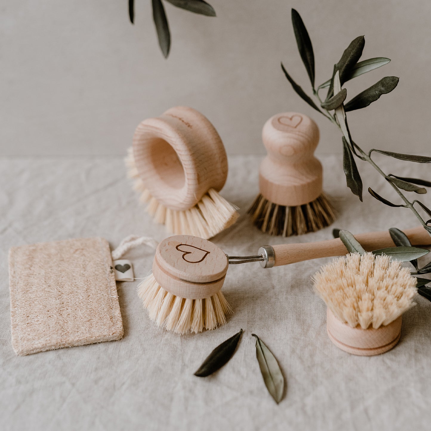 Brosses à vaisselle en lot de 5