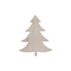 Pendentif en bois de sapin naturel en lot de 8
