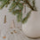 Pendentif en bois de sapin naturel en lot de 8