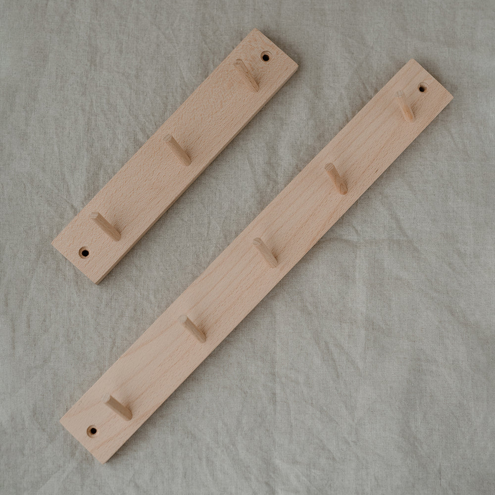 Hakenleiste mit Kartenhalter 42 cm