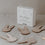 Pendentifs en bois lapin naturel en lot de 8
