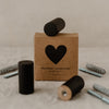 Crochets muraux noirs en lot de 3