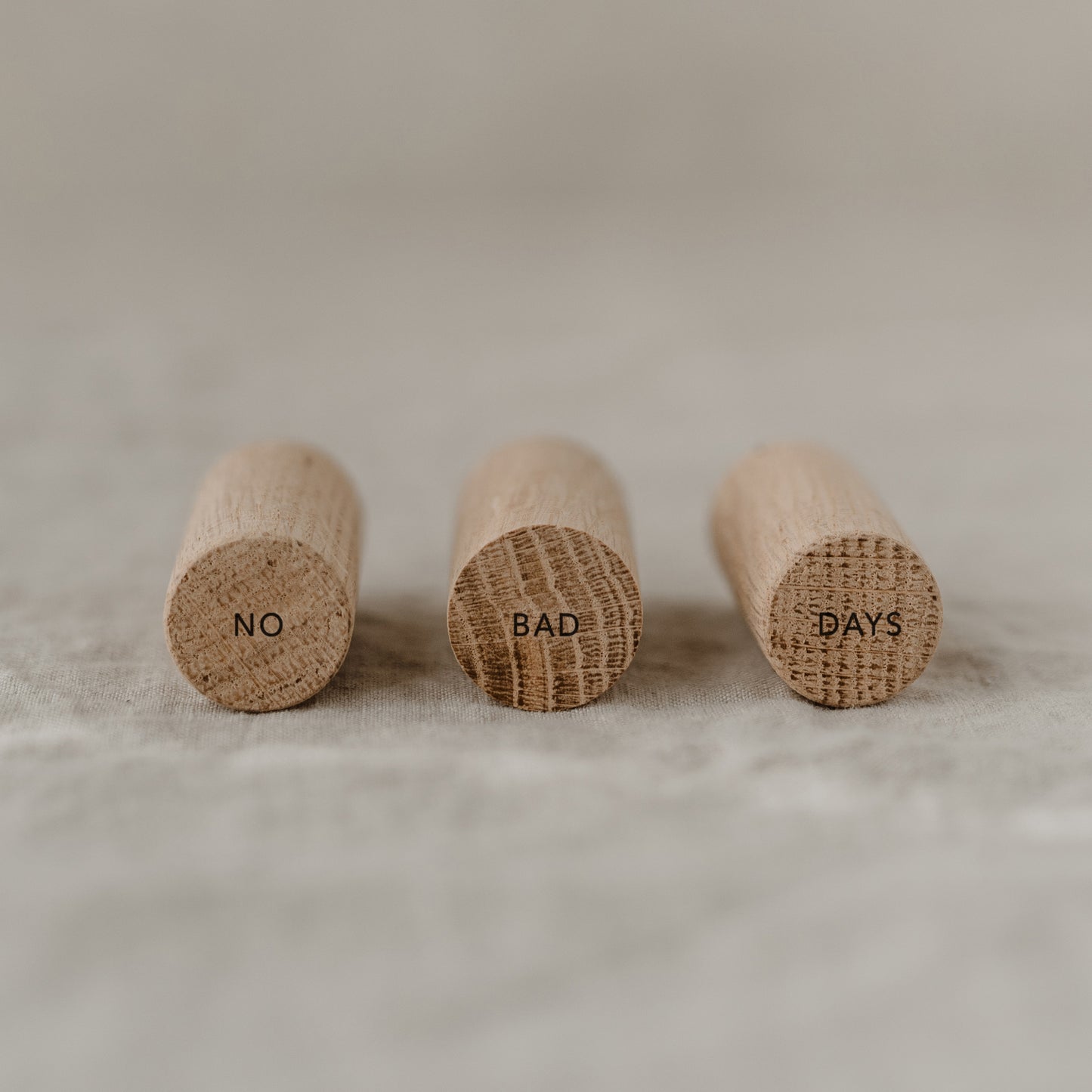 Crochets muraux No Bad Days en lot de 3