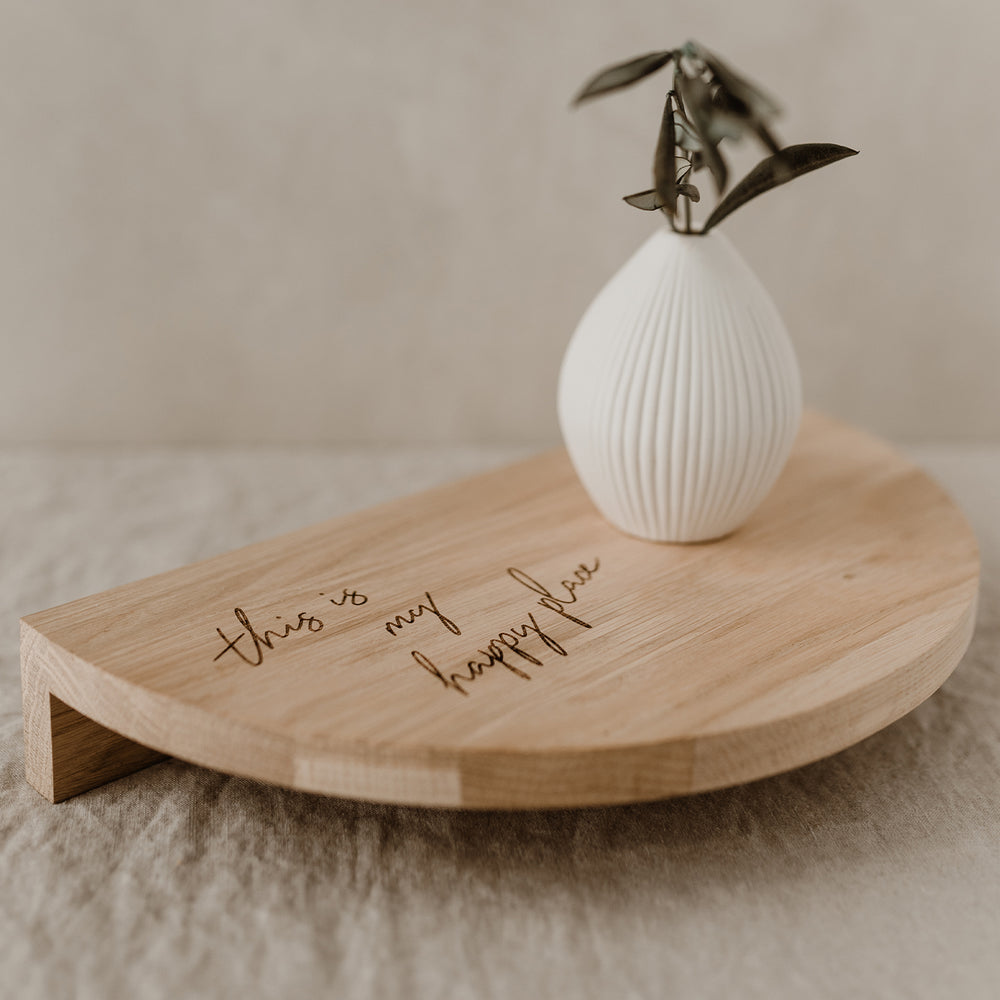 Etagère murale Happy Place 32cm