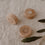 Aimants en bois Smiley en lot de 3
