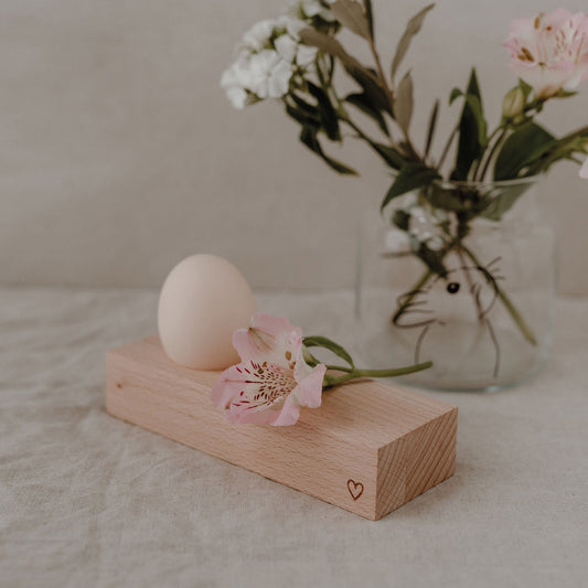 Coquetier coeur 15 x 5,5 cm