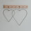 Couronne en métal Coeur en lot de 2
