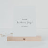 Support de carte postale 15 cm en lot de 2