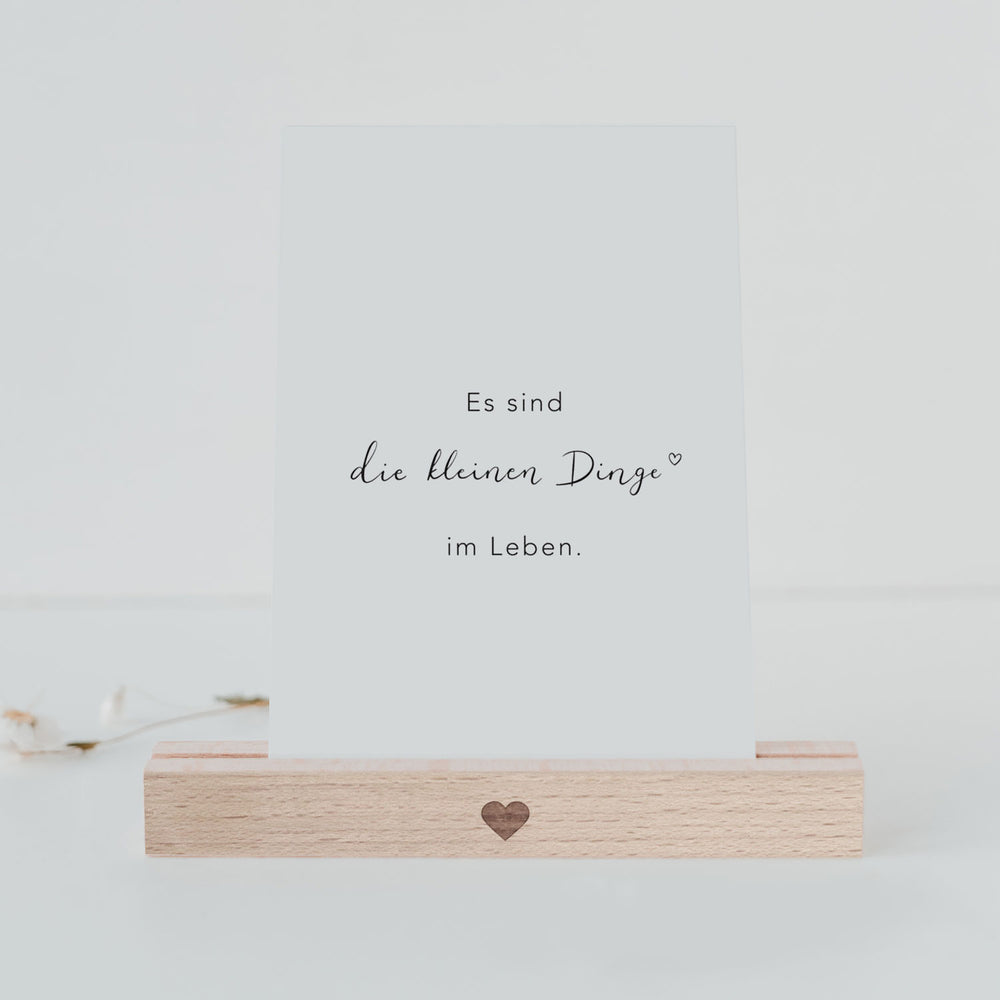 Support de carte postale 15 cm en lot de 2