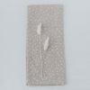 Torchons en lin pois naturels en lot de 2